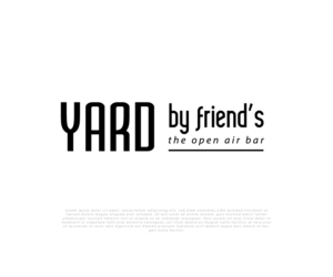 Yard by friends.Tag Line-> the open air bar | Design de Logo par Ng V Duc