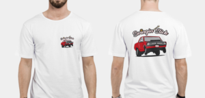 Caricature Graffiti Race Car Shirt CAR SHOW Drag Racing | Diseño de Camiseta por atularts