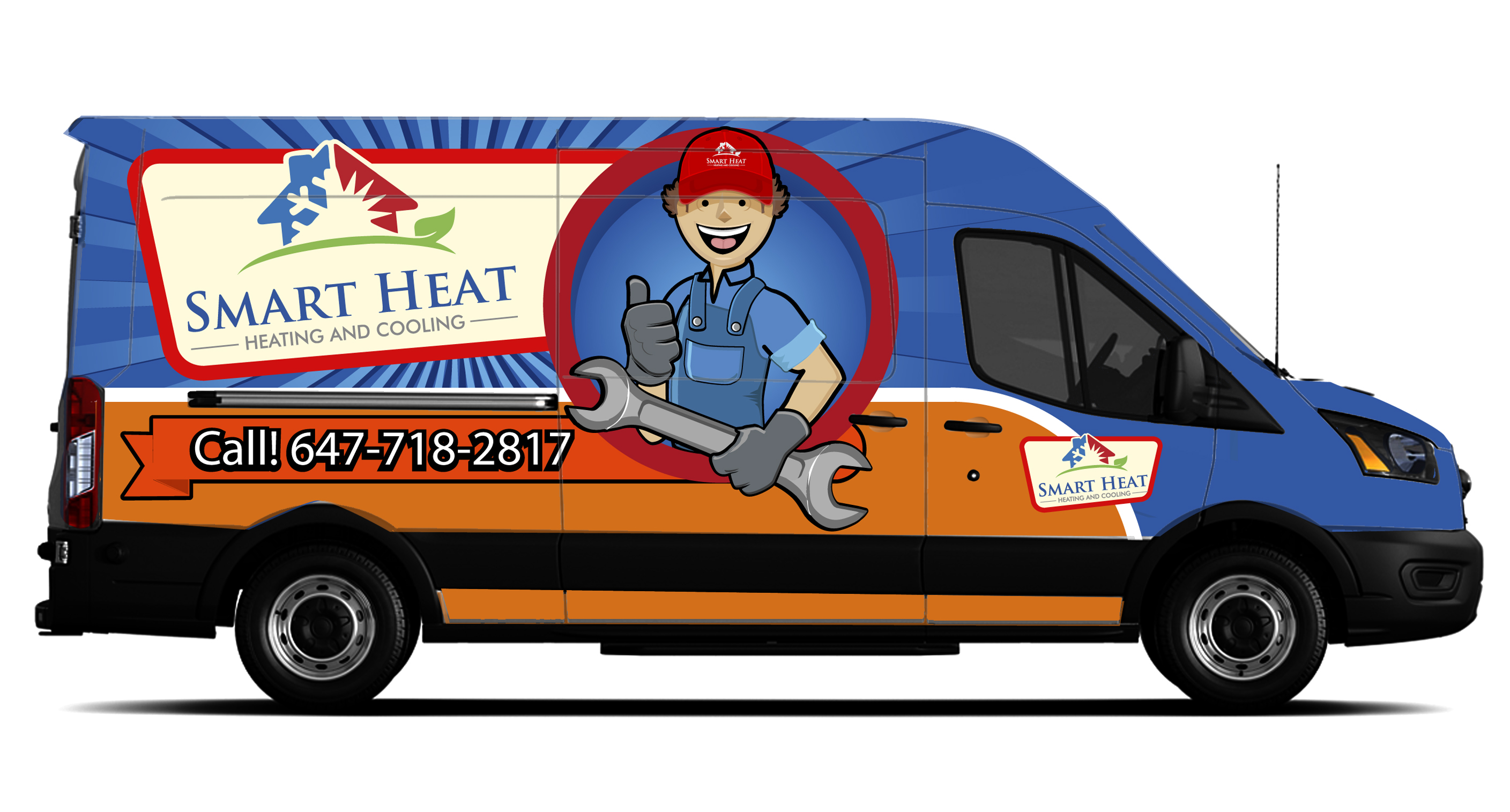 Car Wrap Design by Fierro for Smart Heat | Design #24637211