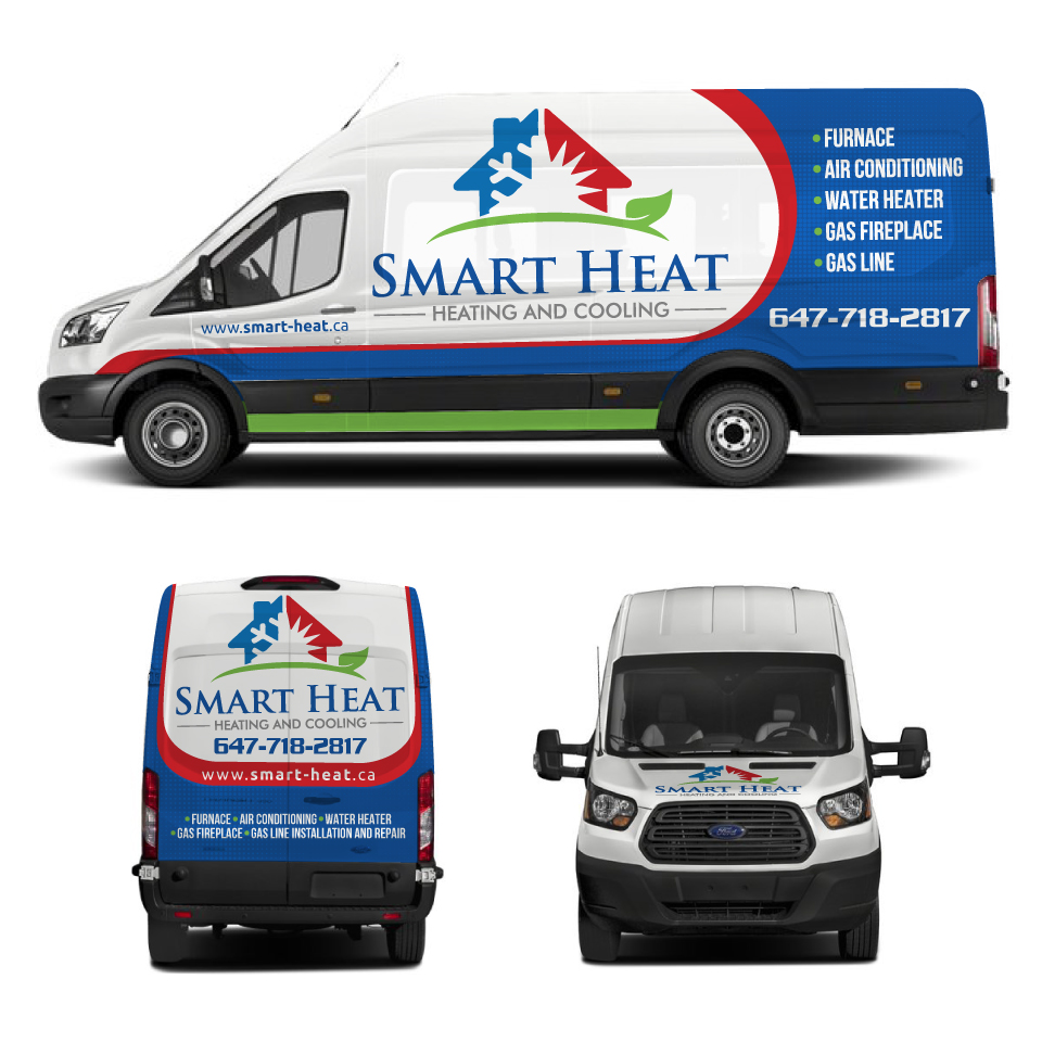Car Wrap Design by Yoga Tri for Smart Heat | Design #24595593