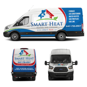 Car Wrap-Design von Yoga Tri für Smart Heat | Design: #24610840