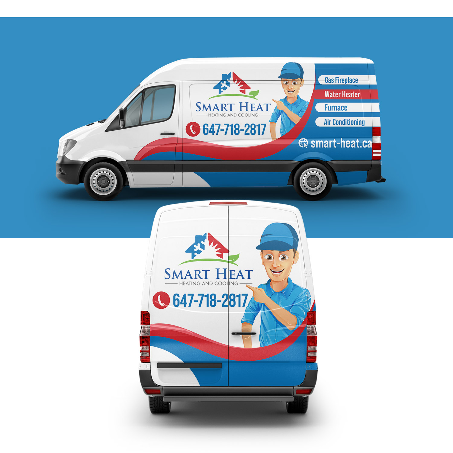 Car Wrap-Design von Finley Johnson für Smart Heat | Design #24639004