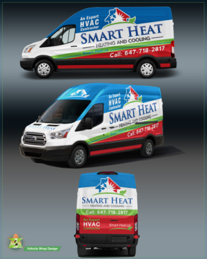 Car Wrap-Design von Azhoeck für Smart Heat | Design: #24632641