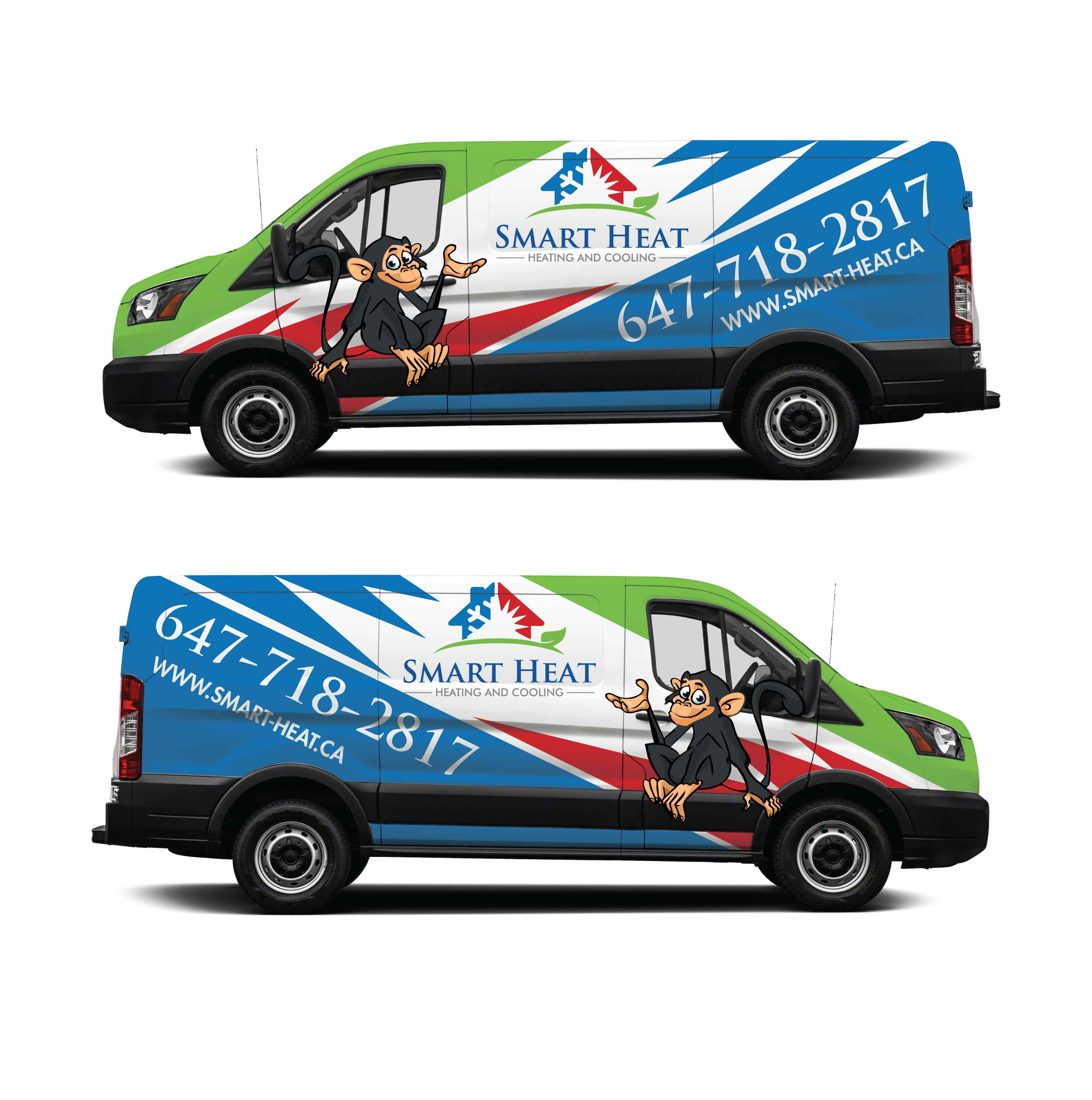 Car Wrap Design by Shumaila Kiran for Smart Heat | Design #24633077