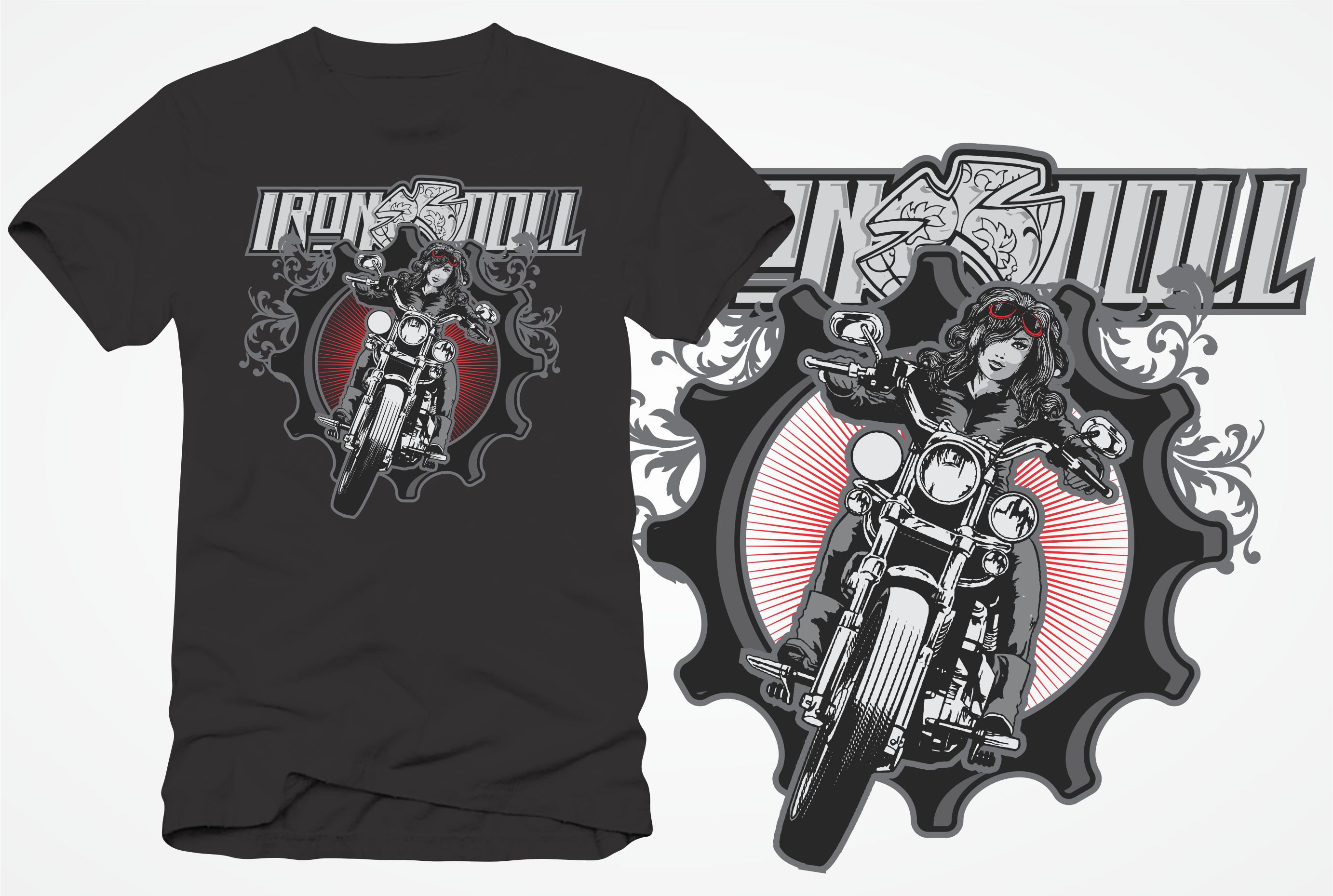T-Shirt-Design von eightball inc. für Girl Rider Pty Ltd | Design: #25018297
