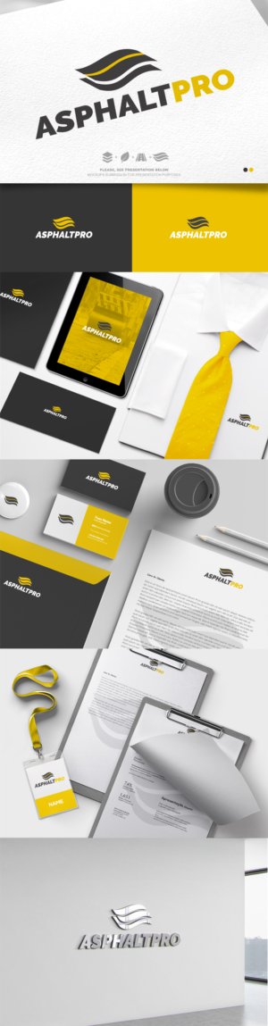 Asphalt Pro | Logo-Design von rafaeldsgn