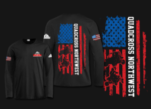 2020 Long SleeveT-shirt American Flag | T-shirt Design by OR-PiXEL STUDIO ™