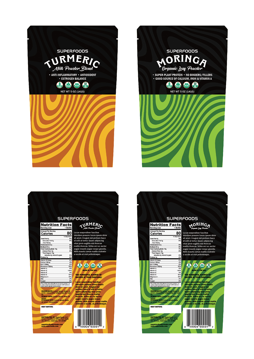 Packaging Design by The Freelance Designer for Blue Lily Organics LLC | Design #24623053