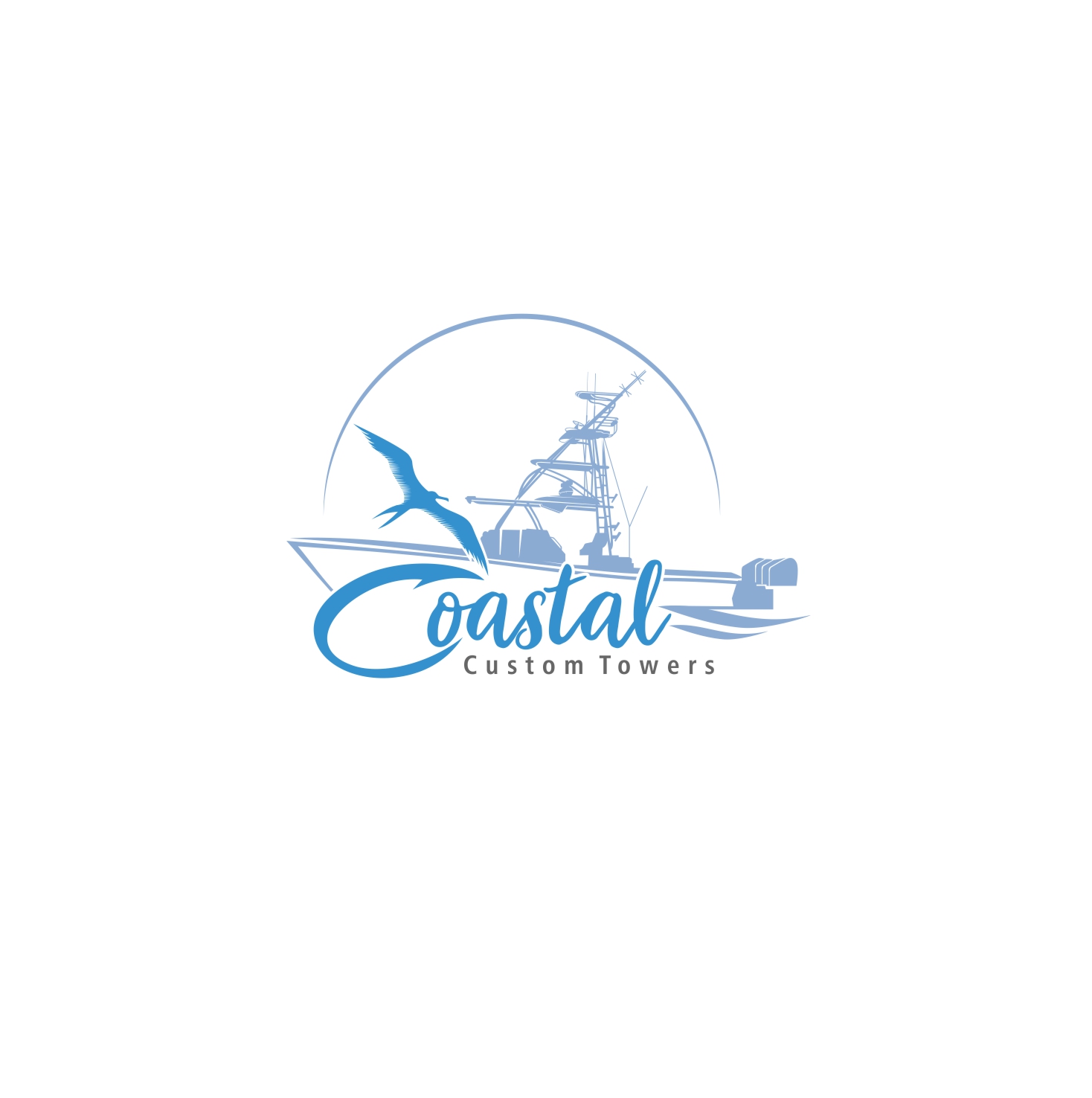 Logo Design by sanalkumar for Coastal Custom Towers | Design #24622843