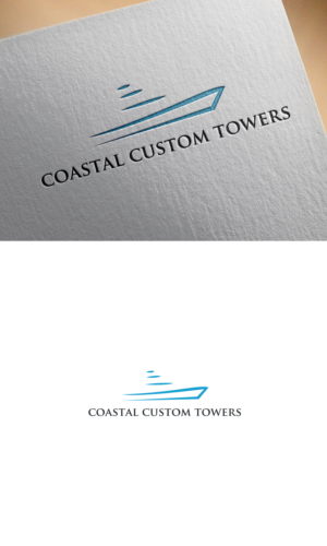 Coastal Custom Towers | Logo Design by logo_s