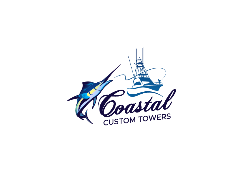 Logo Design by raigraphics for Coastal Custom Towers | Design #24590790