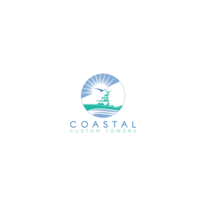 Logo Design by Verified artistry (Design garden) for Coastal Custom Towers | Design: #24647074