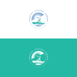 Logo Design by Verified artistry (Design garden) for Coastal Custom Towers | Design: #24647075