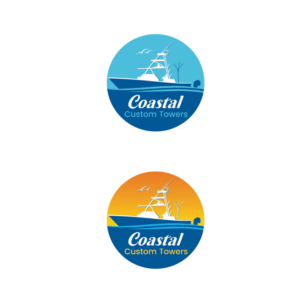 Logo Design by instudio for Coastal Custom Towers | Design: #24597114
