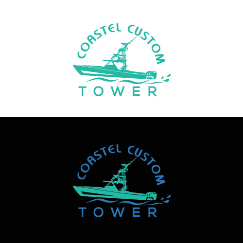Logo Design by mam1 for Coastal Custom Towers | Design #24606580