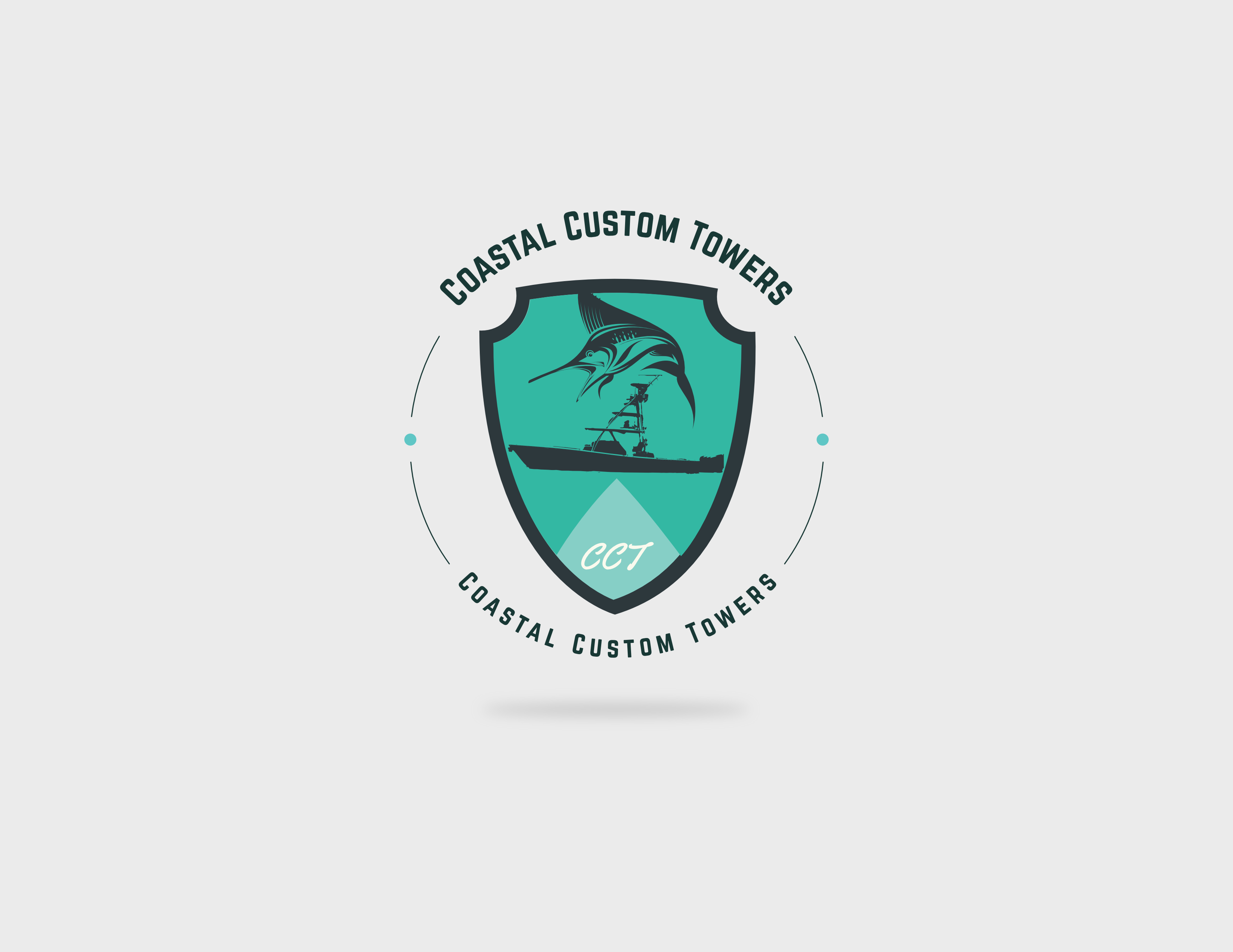 Logo Design by Hammad mir for Coastal Custom Towers | Design #24595855