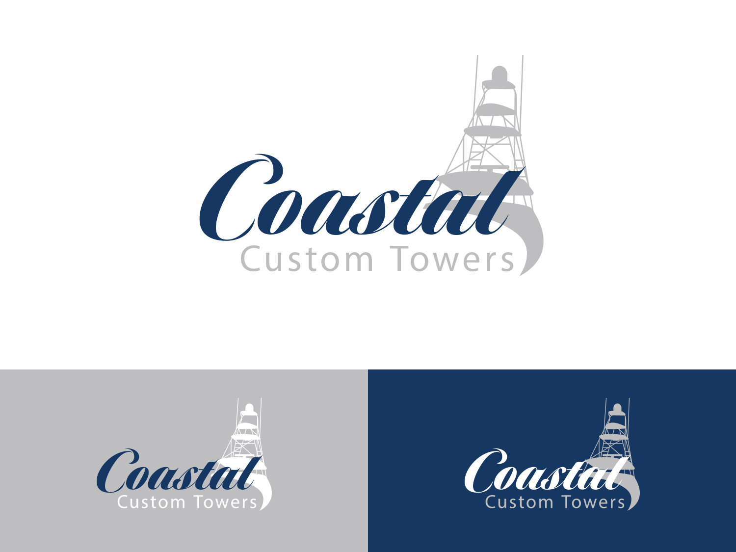 Logo-Design von TTK für Coastal Custom Towers | Design #24593460