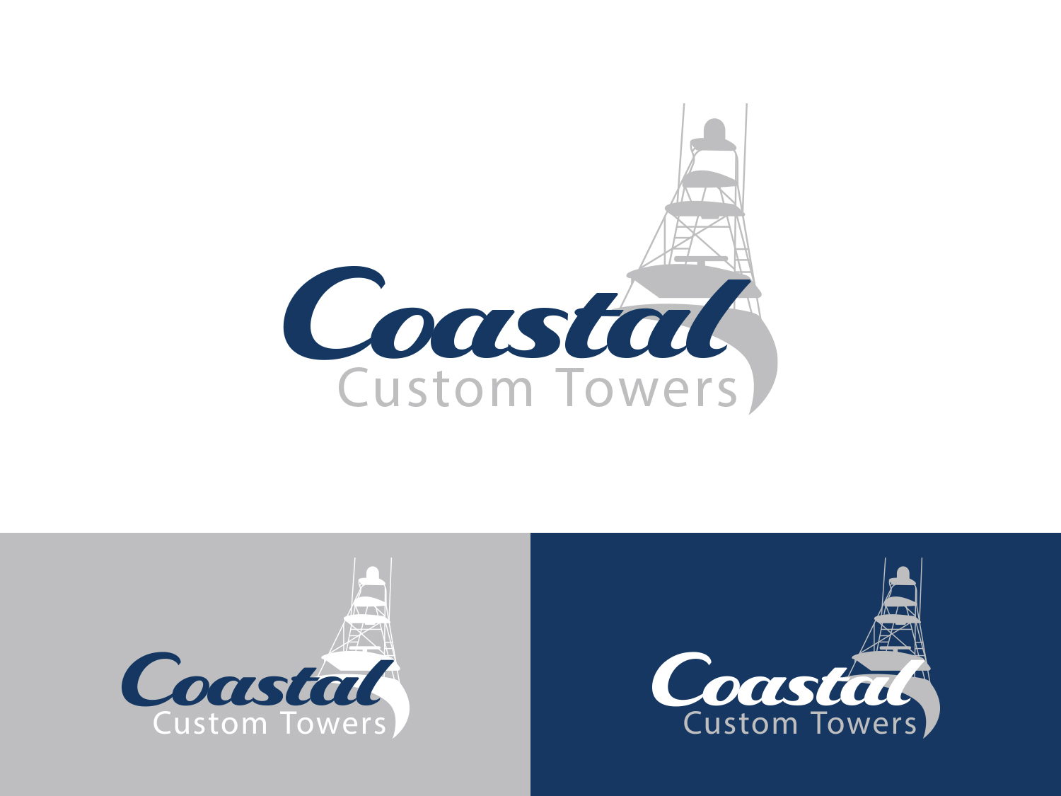 Logo-Design von TTK für Coastal Custom Towers | Design #24593462