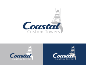 Logo Design by TTK for Coastal Custom Towers | Design: #24593462