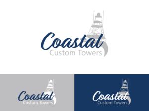 Logo Design by TTK for Coastal Custom Towers | Design: #24593466