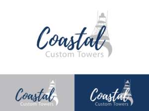 Logo Design by TTK for Coastal Custom Towers | Design: #24593467