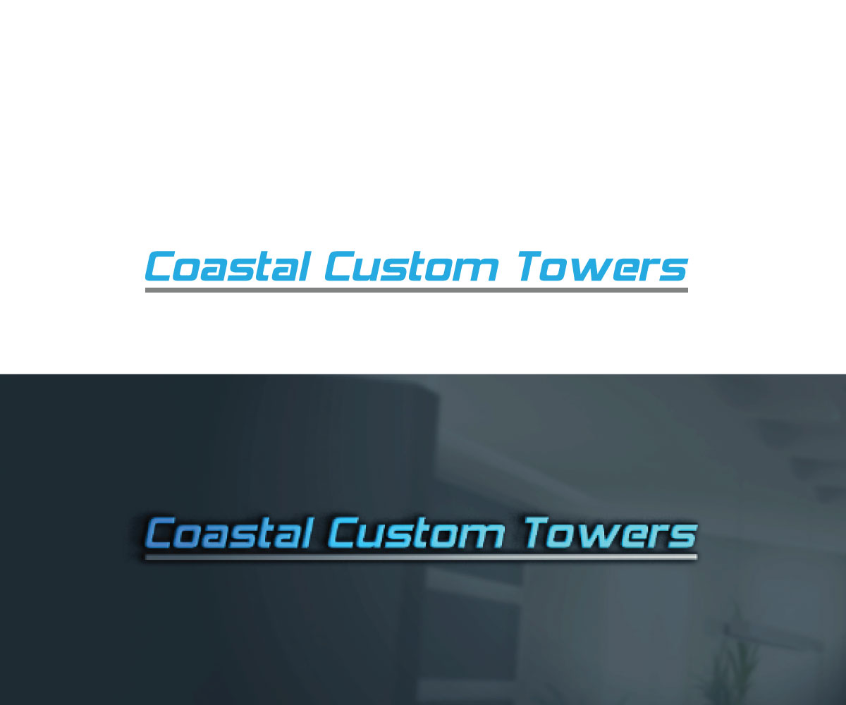 Logo Design by Faiz  Graphic design for Coastal Custom Towers | Design #24600581