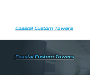 Logo-Design von shimul Graphic für Coastal Custom Towers | Design: #24600581