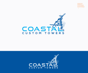 Logo Design by step forward 2 for Coastal Custom Towers | Design: #24595683