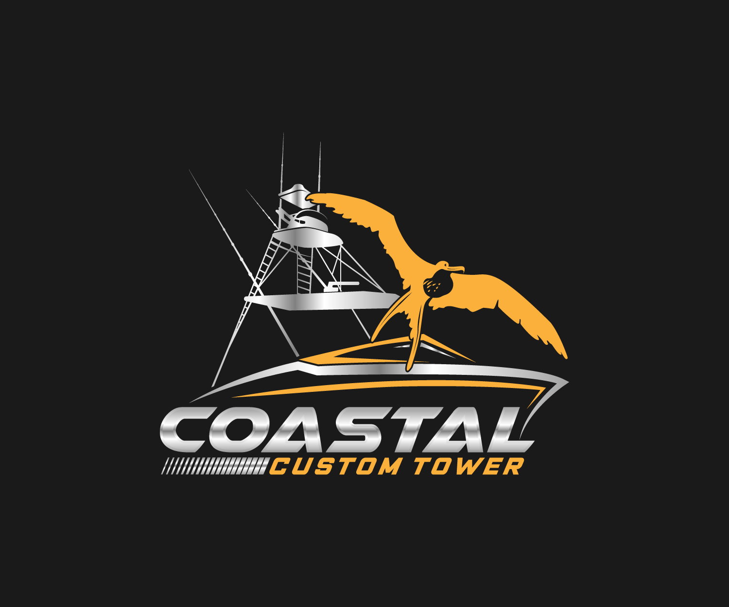 Logo Design by AinebAyoub for Coastal Custom Towers | Design #24593424