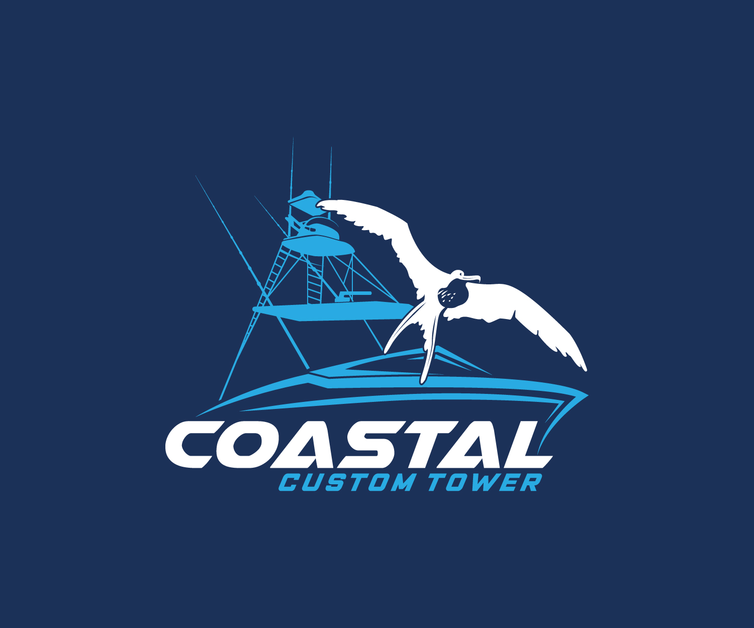 Logo Design by AinebAyoub for Coastal Custom Towers | Design #24593435