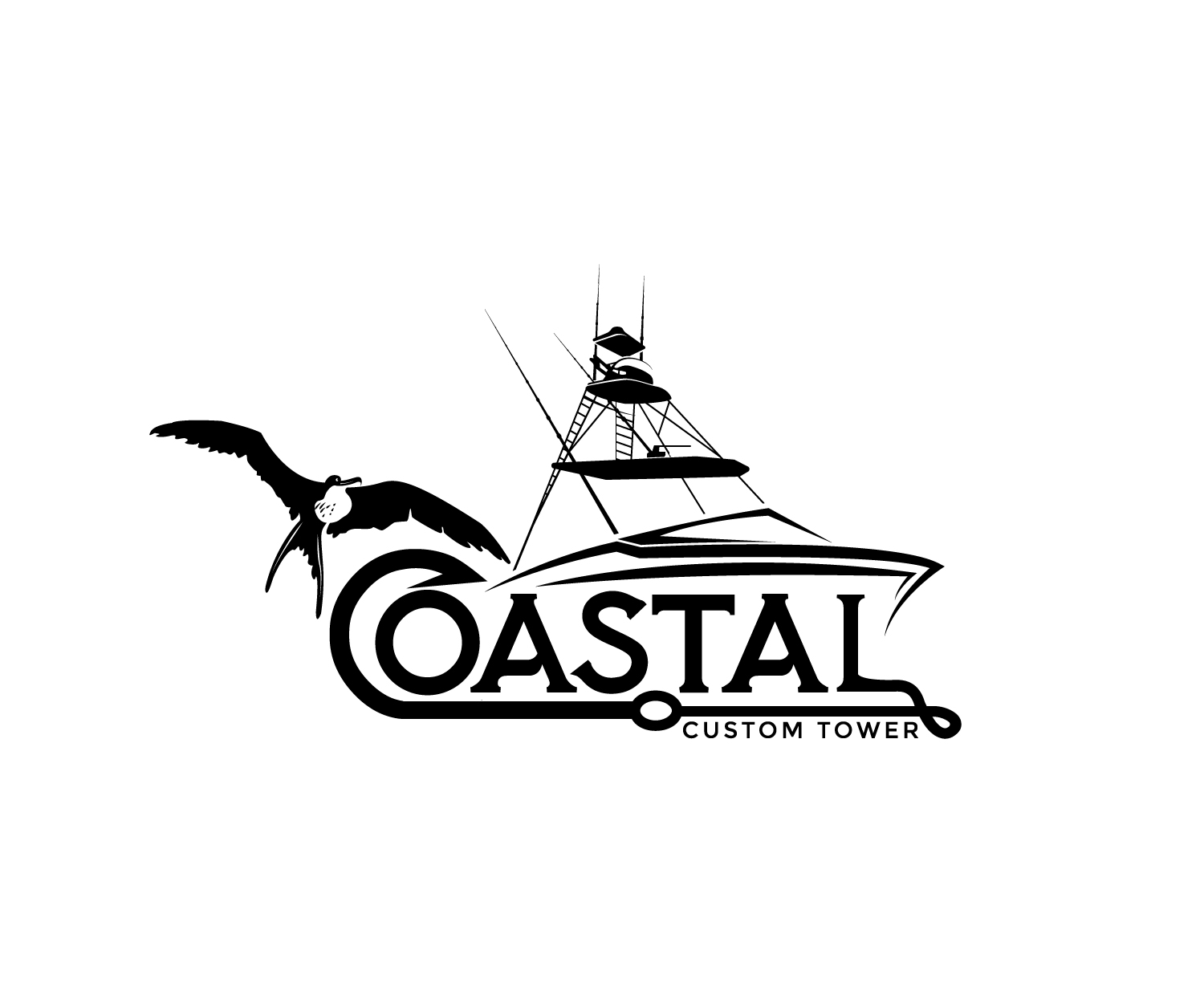 Logo Design by AinebAyoub for Coastal Custom Towers | Design #24593774