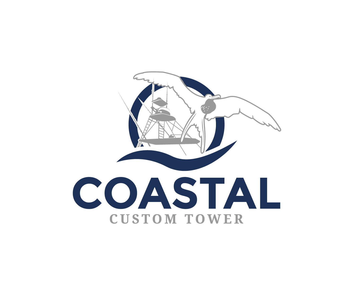 Logo-Design von AinebAyoub für Coastal Custom Towers | Design #24593918