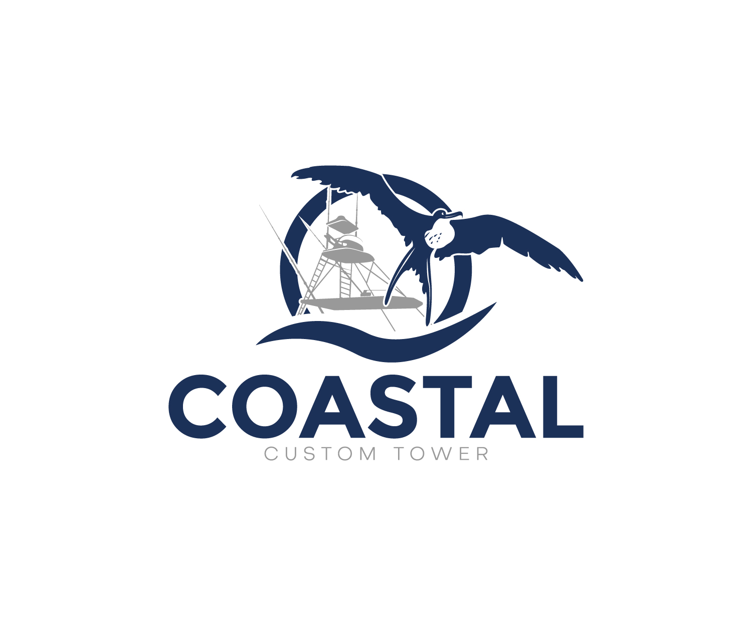 Logo Design by AinebAyoub for Coastal Custom Towers | Design #24593957