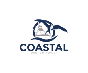 Logo-Design von AinebAyoub für Coastal Custom Towers | Design: #24593957