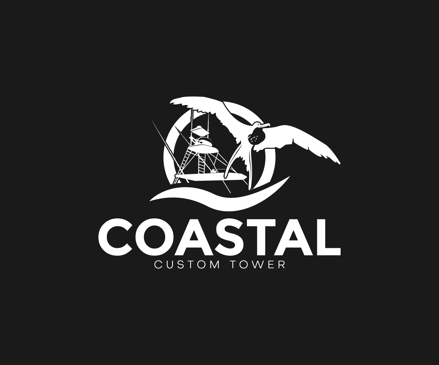 Logo Design by AinebAyoub for Coastal Custom Towers | Design #24593961