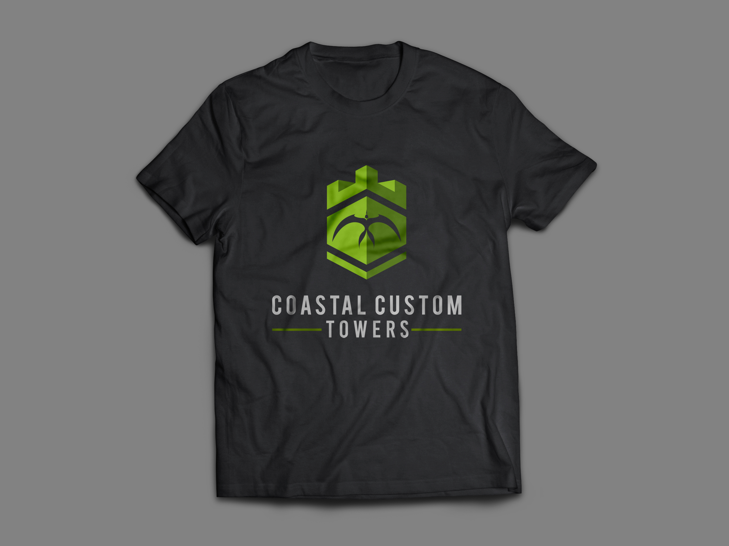 Logo Design by Snap Arts for Coastal Custom Towers | Design #24588479