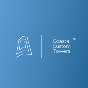 Logo Design by PENBRAIN™ for Coastal Custom Towers | Design: #24591760