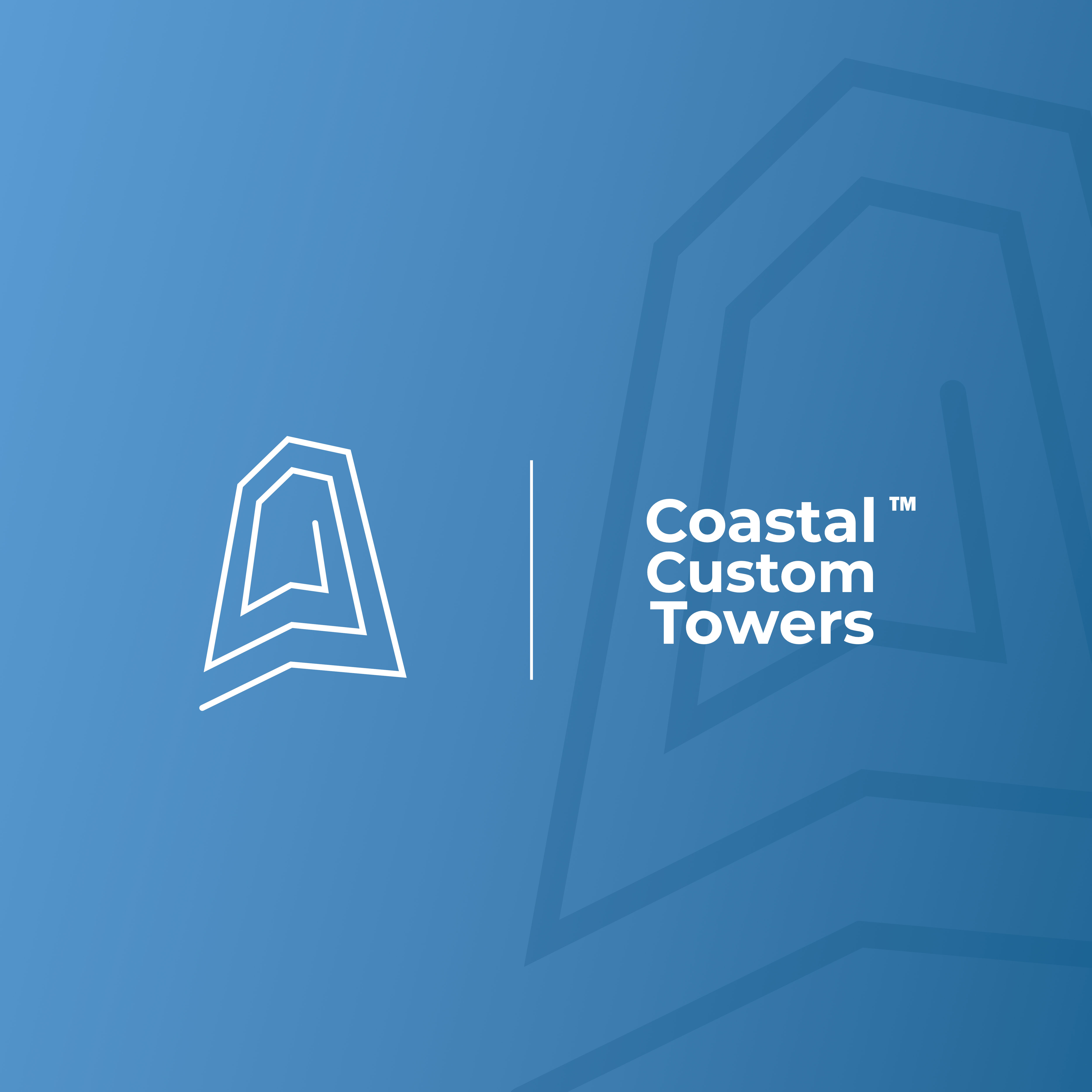 Logo Design by PENBRAIN™ for Coastal Custom Towers | Design #24593625
