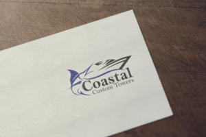 Logo-Design von lukiricard für Coastal Custom Towers | Design: #24588807