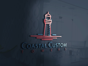 Logo-Design von Nexart Design für Coastal Custom Towers | Design: #24589485