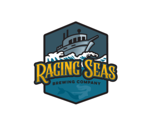 Raging Seas Brewing Company | Logo Design by Buck Tornado