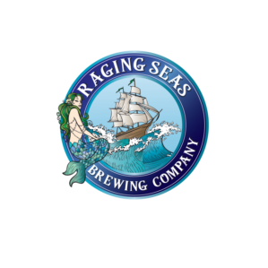 Raging Seas Brewing Company | Logo Design by Samantha Ward Design