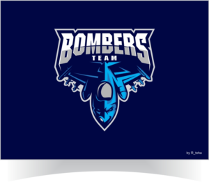 Bartlesville Bombers | Diseño de Logo por r-toha