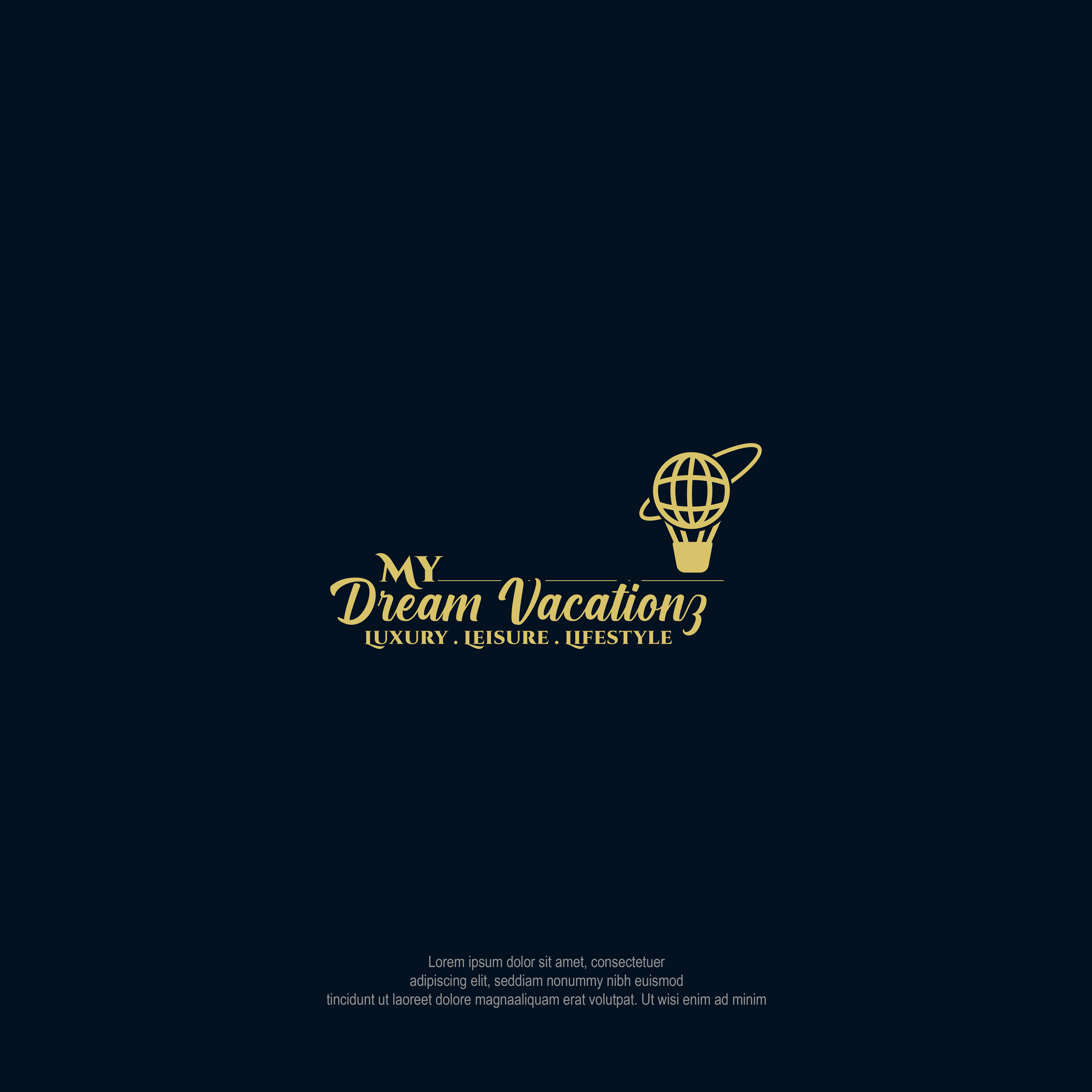 Logo-Design von vramar.roy für MyDreamVacationz | Design #24600484