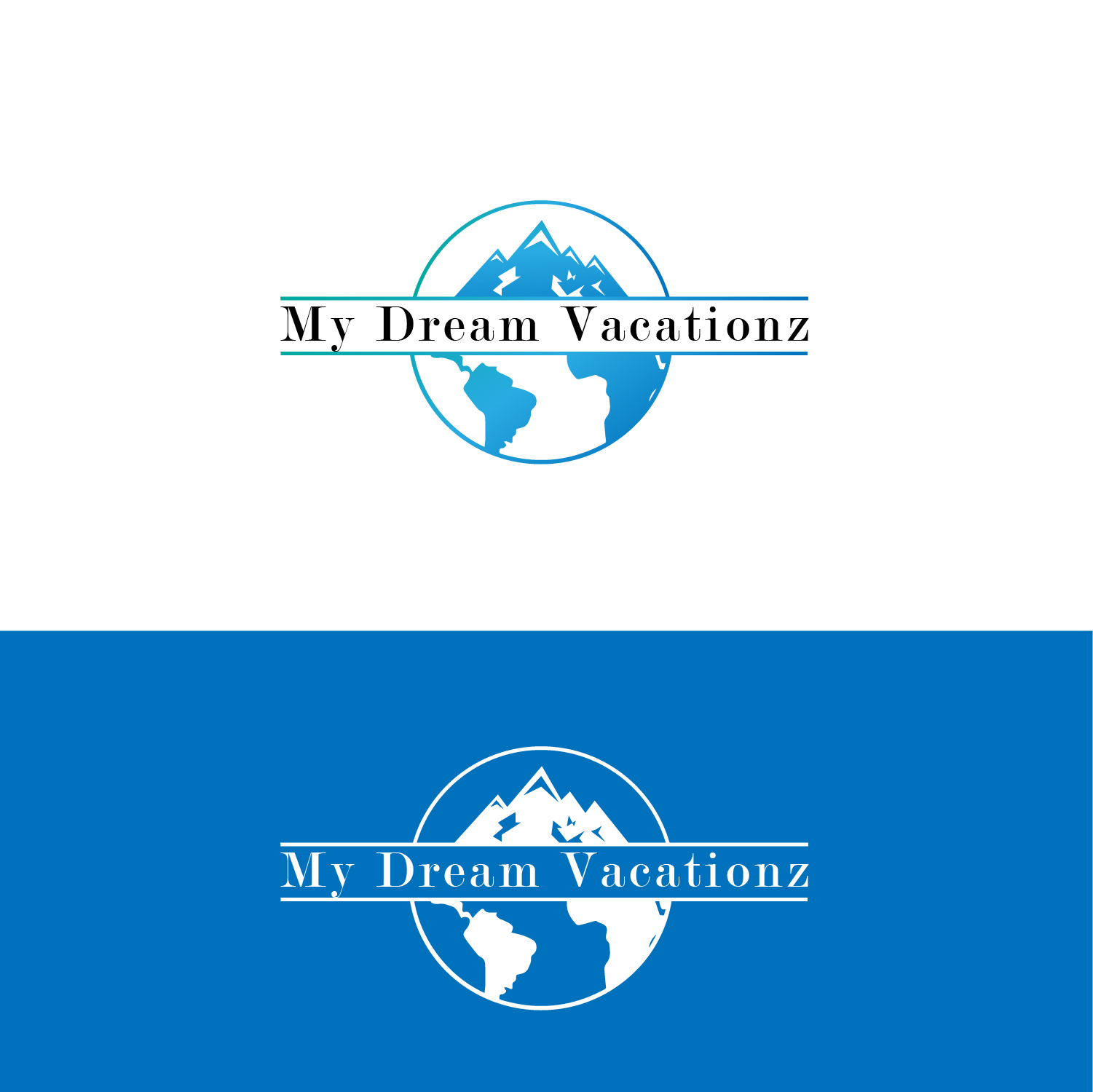 Logo Design by Maxo-Biz for MyDreamVacationz | Design #24639841