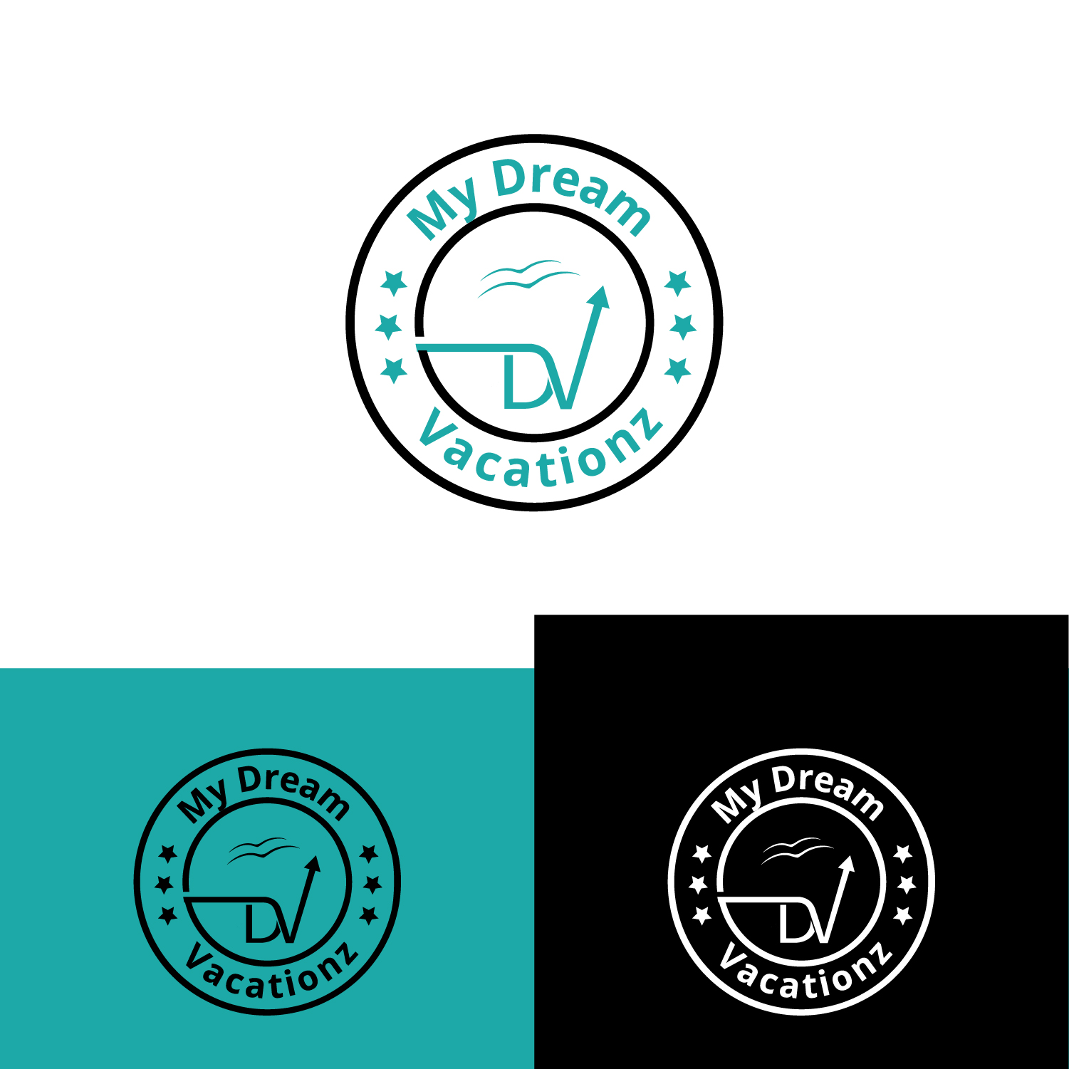 Logo Design by Maxo-Biz for MyDreamVacationz | Design #24639844