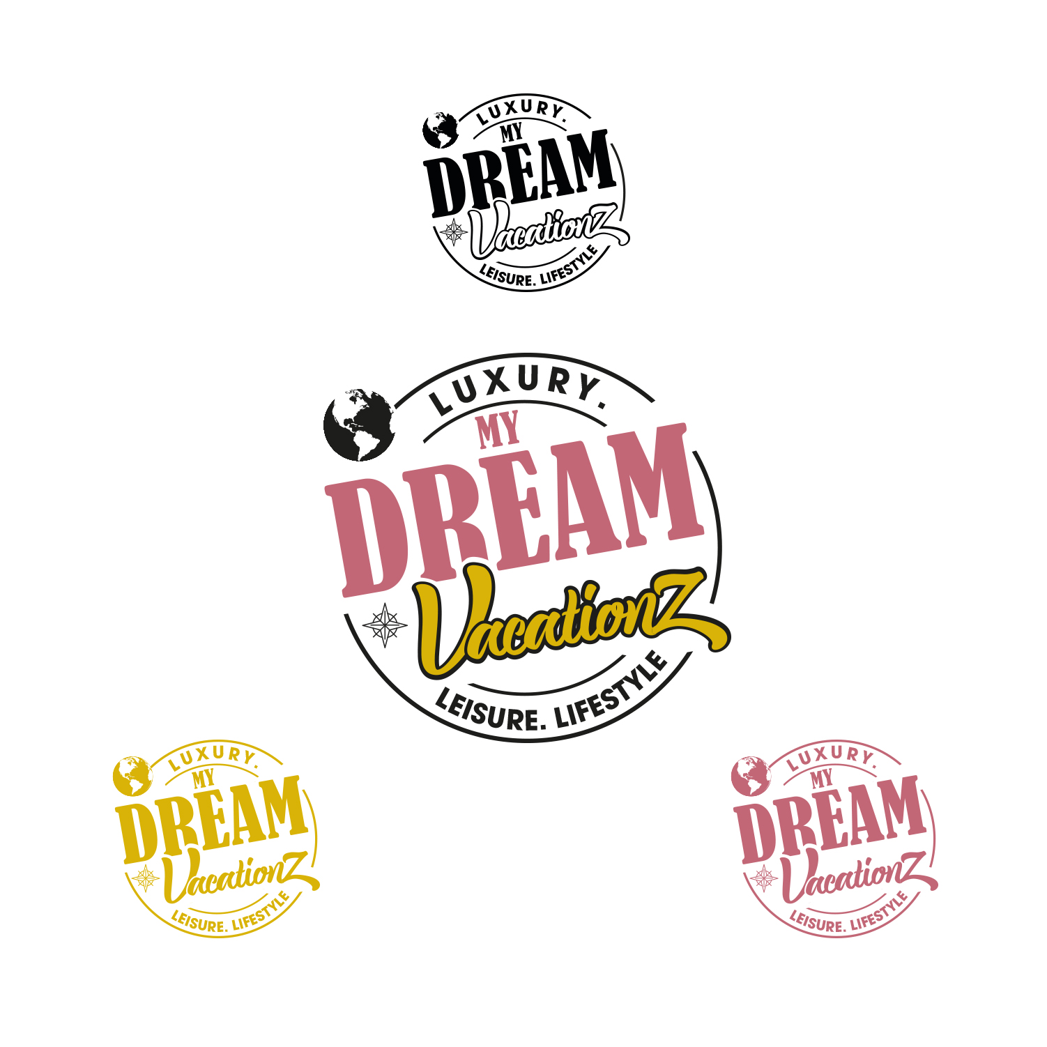 Logo Design by nadbook2323 for MyDreamVacationz | Design #24590383