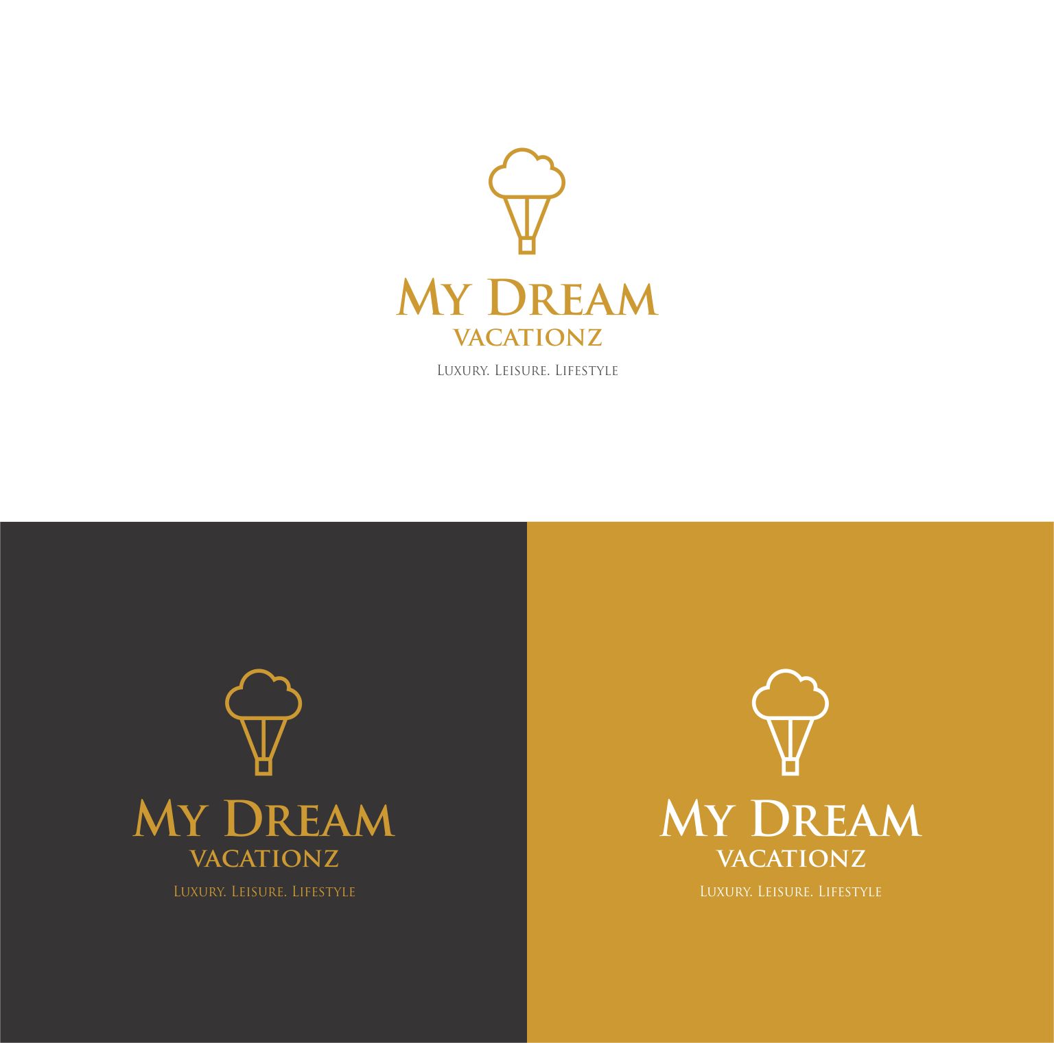 Logo Design by RAN MEI JS for MyDreamVacationz | Design #24628210