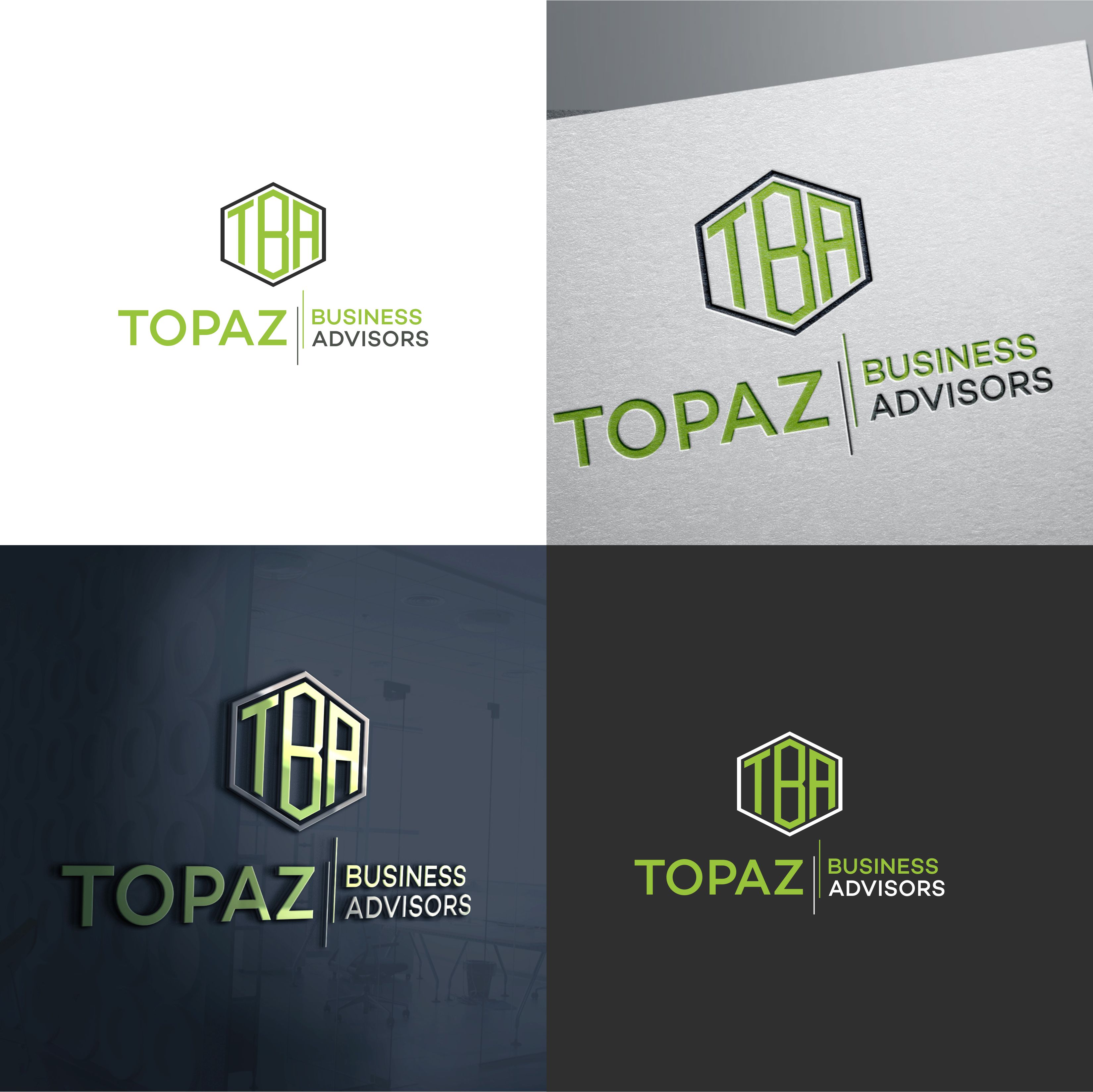 Logo Design by V Solutions for Topaz Business Advisors | Design #24592982