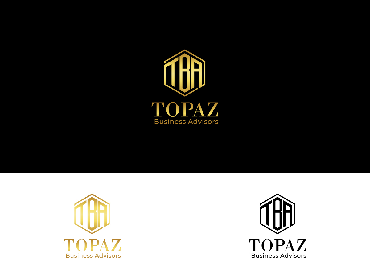 Logo-Design von Slant Line Media für Topaz Business Advisors | Design #24591817
